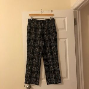 Plaid Zara Trouser Size M